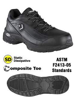 Classic Athletic Basketball ESD Composite Black Oxford - Men's