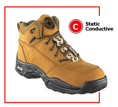 ESD and Static Control Boots and Hikers