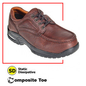 Full Grain Leather ESD Shoe