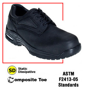 Black Moc Toe Eurocasual Oxford