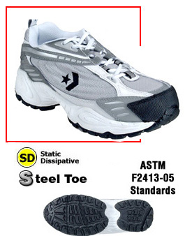 Sporty ESD and Static Control Shoes