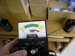 ESD test on woods