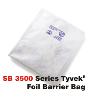 SB 3500 Series Tyvek&reg; Foil Barrier Bag