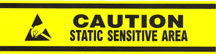 ESD Aisle Warning Tapes 